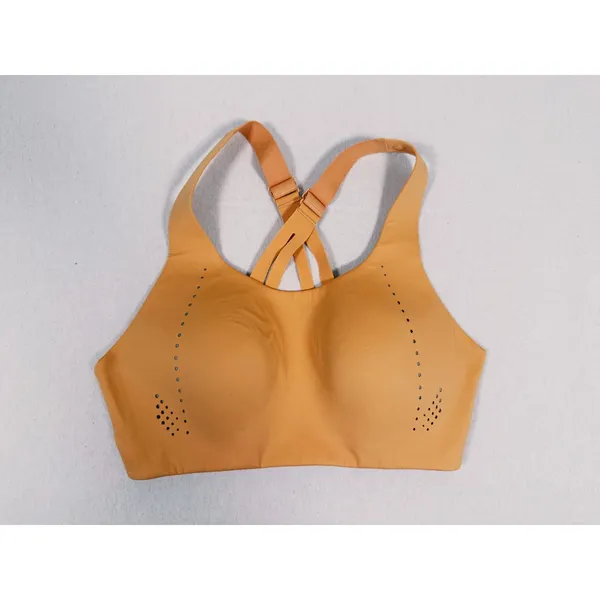 Lululemon AirSupport Sports Bra 34D High Impact Warm Apricot Orange Workout Run - Image 9