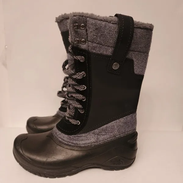 The North Face Shellista III Mid Winter Boots Women’s Black & Grey Size 6 - Image 10