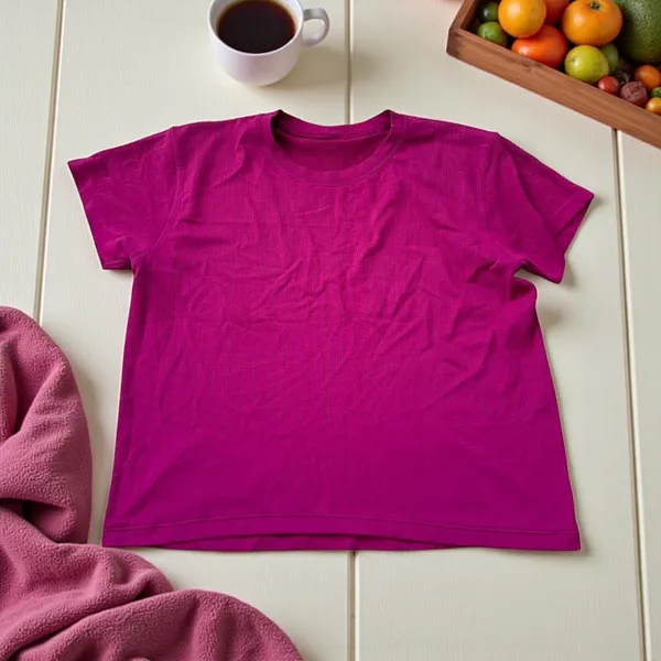 LULULEMON Pink Workout Short Sleeve Top Size 8 - Image 2
