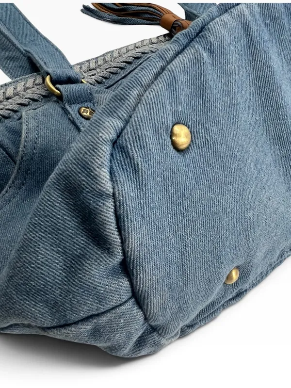 Patricia Nash Marconia Denim Tote - Image 10