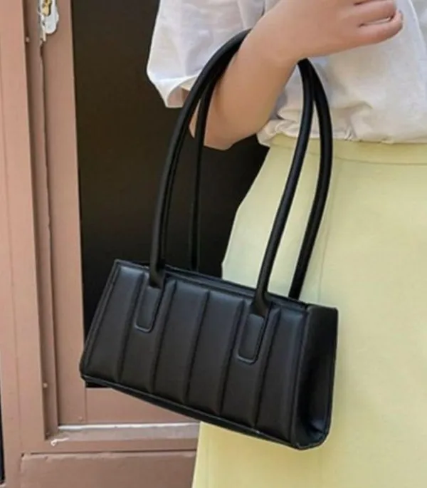 Mod Mini Rectangular Black Bag - Image 7