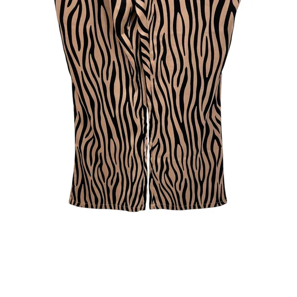 Urban Outfitters Lioness Woman Like Me Tie‎ Jumpsuit Zebra Print Size Small - Image 7