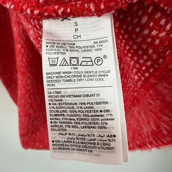 Old Navy Cozy Coatigan Womens Small NWT Relaxed Texture Cardi Coat Wool Blend - Image 11