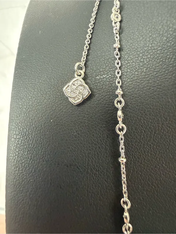 Kendra Scott | Silver Tone Red Butterfly Pendant Necklace - Image 4