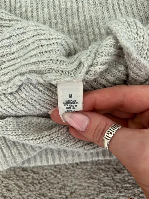 Aerie wrap knit sweater - Image 4