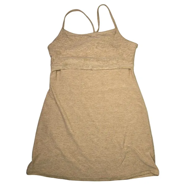 OFFLINE‎ by Aerie The Hugger Exercise Mini Dress Tan Heathered Small S - Image 4