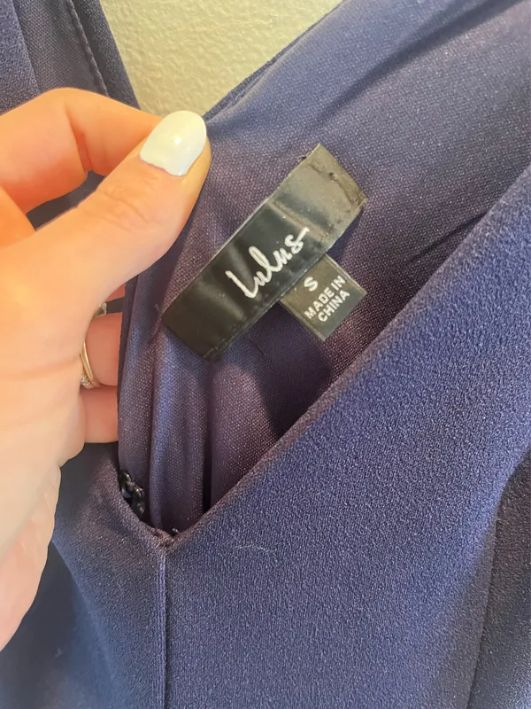 Lulus Navy Blue Sleeveless Maxi Dress - Image 6