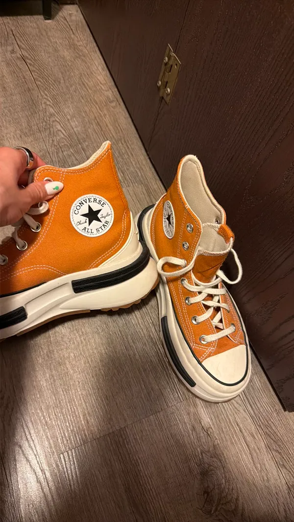 Orange Converse - Image 4