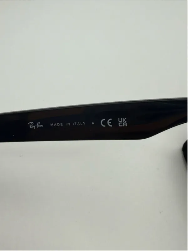 Ray-Ban Steve RB4487 6632/19 Sunglasses Black Blue Gradient 54-18-145 Italy - Image 6
