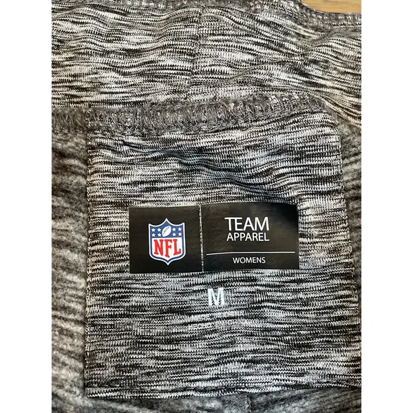 NFL Team Apparel Panthers Gray Athletic Sweatpants Womens Size M - Image 6