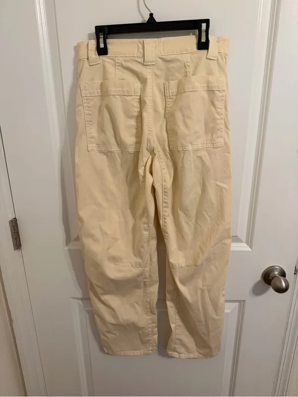 Madewell The Darted Barrel Leg Pant 25 - Image 4
