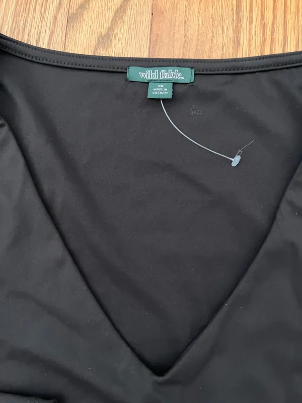 NWOT Espresso Brown V-Neck Long Sleeve - Image 2