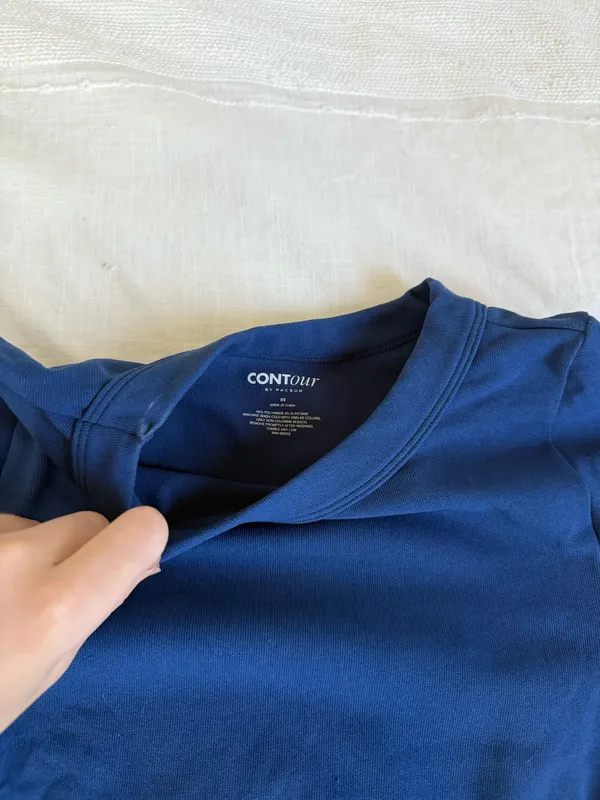 Pacsun Contour Blue crew neck long sleeve - Image 3