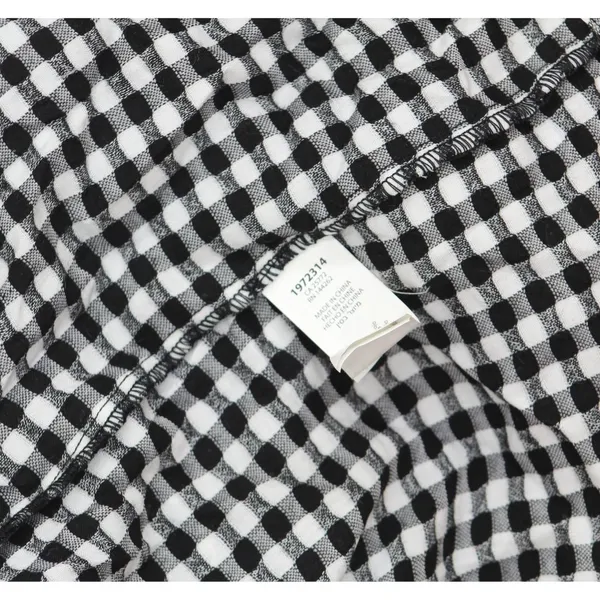 NWT Black Tape Trendy Plus Size Button Front Trapeze Dress Black / White X - Image 9