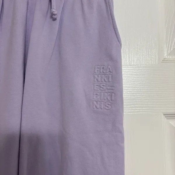 Frankie’s Bikinis Purple Sweatpants - Image 5