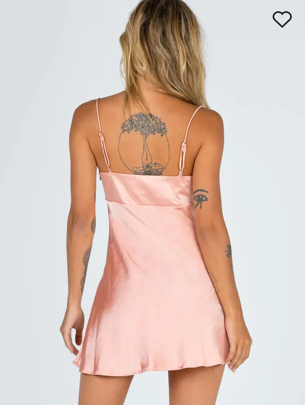 Princess Polly FIERY FEELINGS MINI DRESS PINK - Image 2