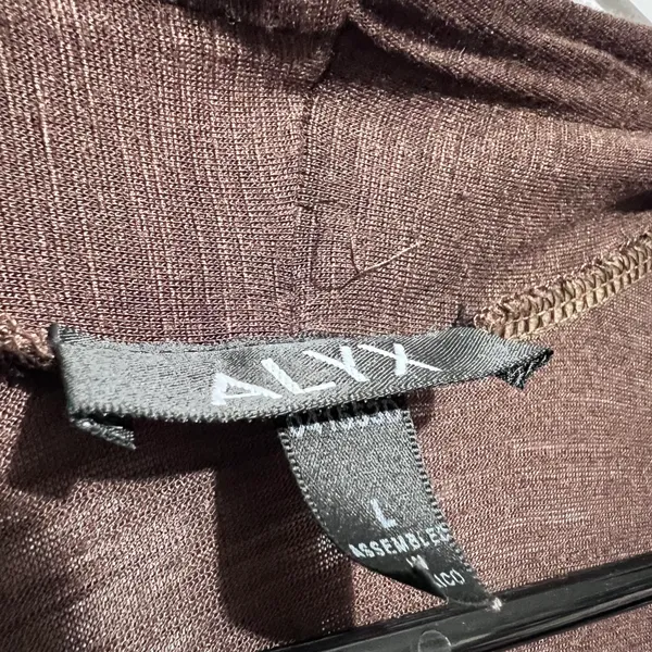 Brown layered vest with a boho vibe #festivalvibes ALYX size L - Image 3