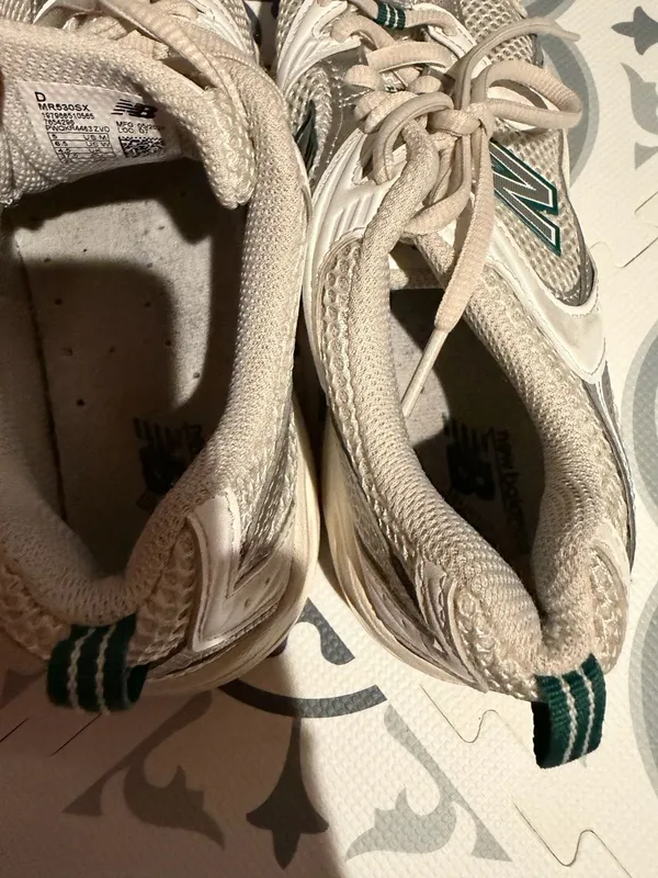 New Balance 530 Sea Salt Marsh Green Sneakers MR530SX - Image 6