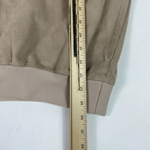 Zero Restriction Vest Womens Medium Tan Golf Made USA Morgan Stanley Snap Neck‎ - Image 6