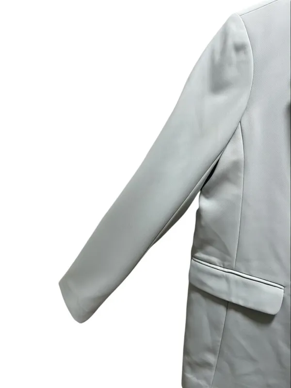 Abercrombie & Fitch Relaxed Suiting Blazer Mint Green Size M NWT Minimalist Cute - Image 9