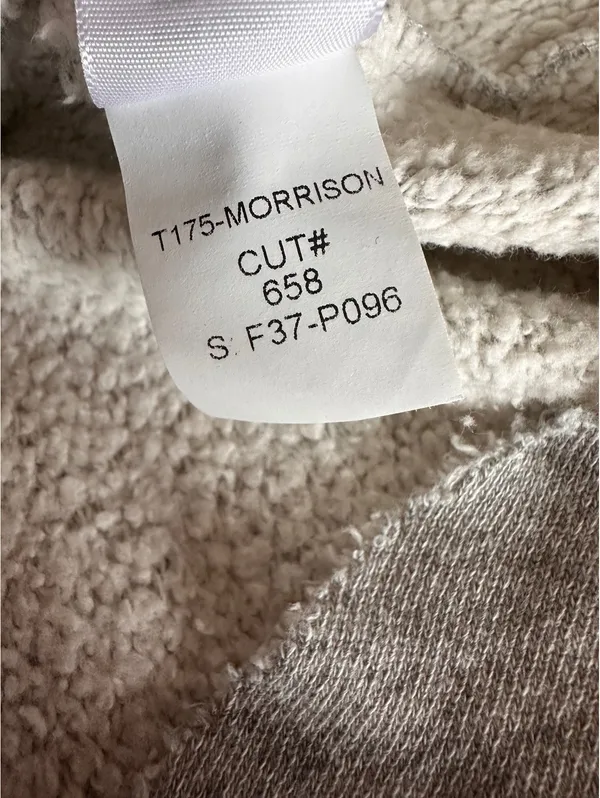 Perfectwhitetee Morrison Mock Neck Sweatshirt in Heather Grey Women’s size Small - Image 12