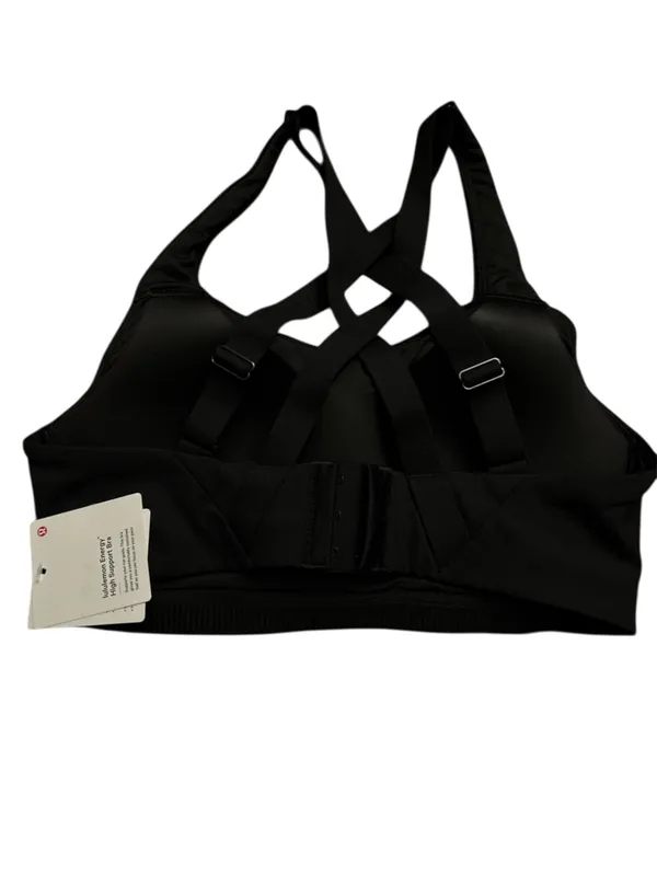 Lululemon Energy High Support Bra 34C Black New w:tag - Image 2