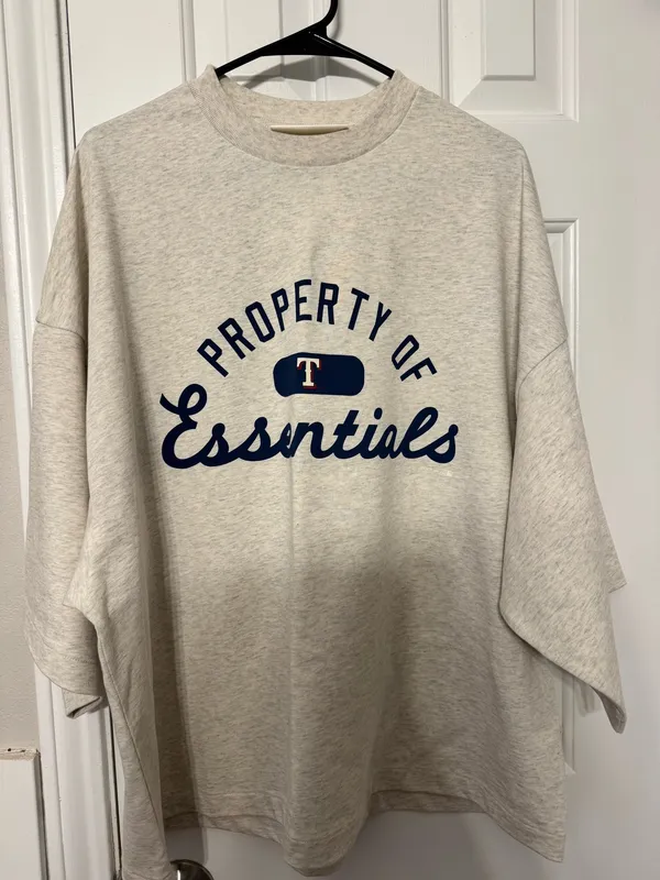 Fear of God Essentials Rangers Merch Tee - Image 5