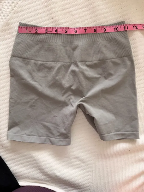 Aurola Intensify Workout Shorts Small Gray - Image 5