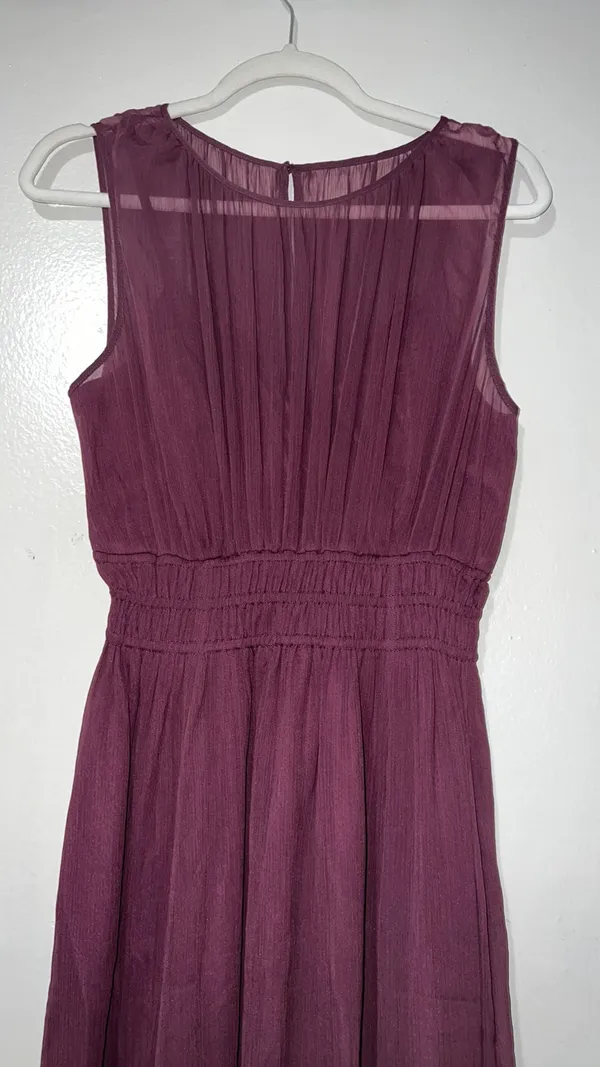 Abercrombie Easy High-Neck Midi Dress - Size Small TALL - Image 6