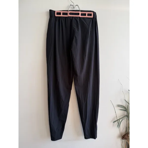 Nike Dri-FIT Womens Black Tapered Jogger Running Pants Size M Nylon Spandex‎ - Image 3