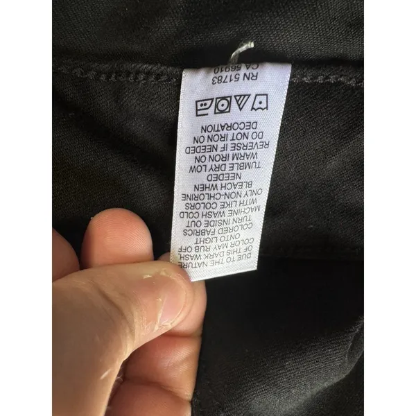Maurices Women Size 18 Crop Pants Black Comfort Star‎ Design Preppy Holiday NWT - Image 10