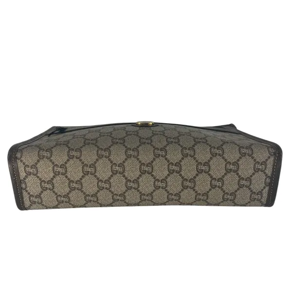 Gucci Plus‎ Monogram Top Zip Pouch Clutch - Image 9