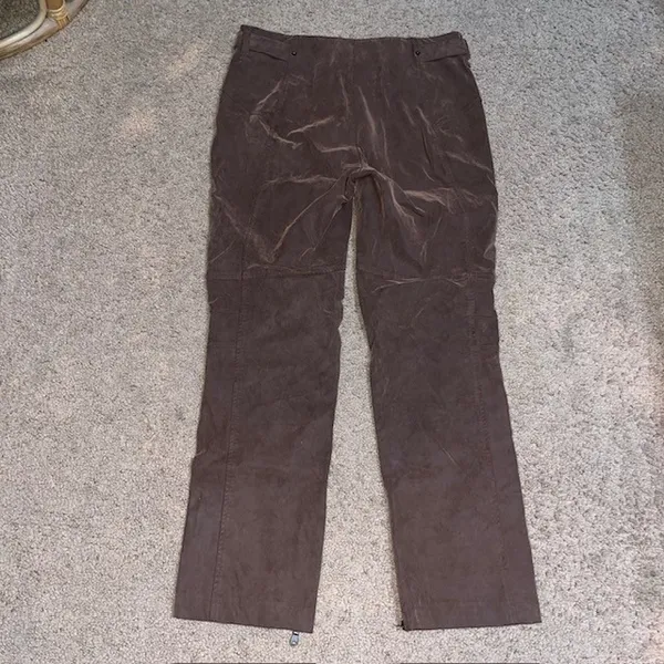 Free People We The Free Titan Vegan Suede Pants Brown 27‎ - Image 6