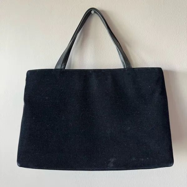 Kate Spade Women’s Vintage Y2K Black Corduroy Shoulder Bag‎ - Image 5
