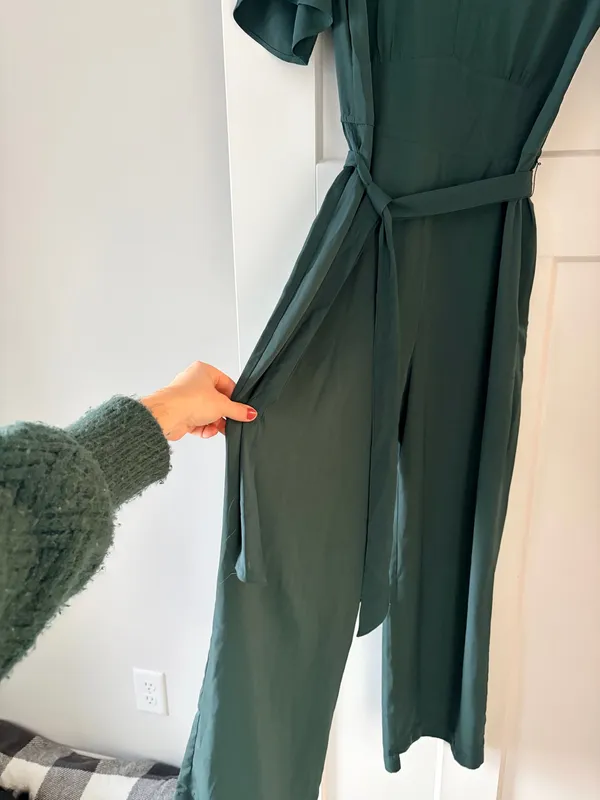 Emerald Green Abercrombie and Fitch Jumpsuit - Image 2