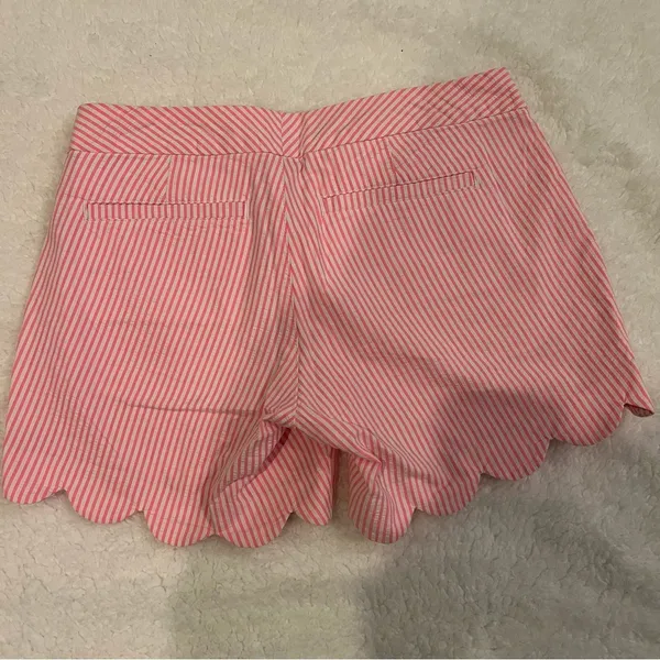 Seersucker Pink Shorts - Image 3