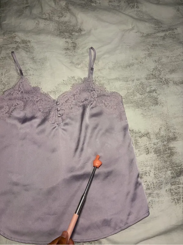 Abercrombie & Fitch Lavender Lace-Trim Cami - Image 5