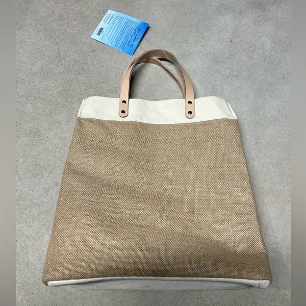 NWT BRIGHTON Love The Earth Jute Fiber Reuseable Tote Bag - Image 2