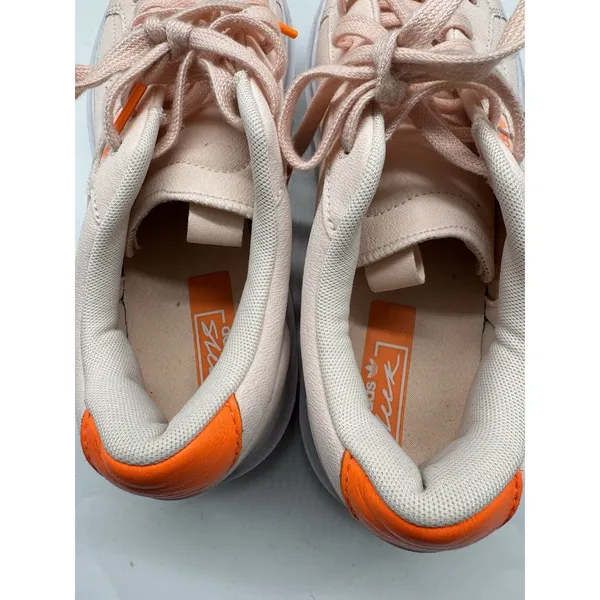 Adidas Sleek Super Pink Low Top Platform Sneakers Women’s Size 8 Canvas Orange - Image 8
