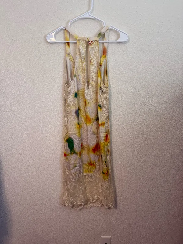Anthropologie LyreBird Silky Midi Slip Dress - Image 9
