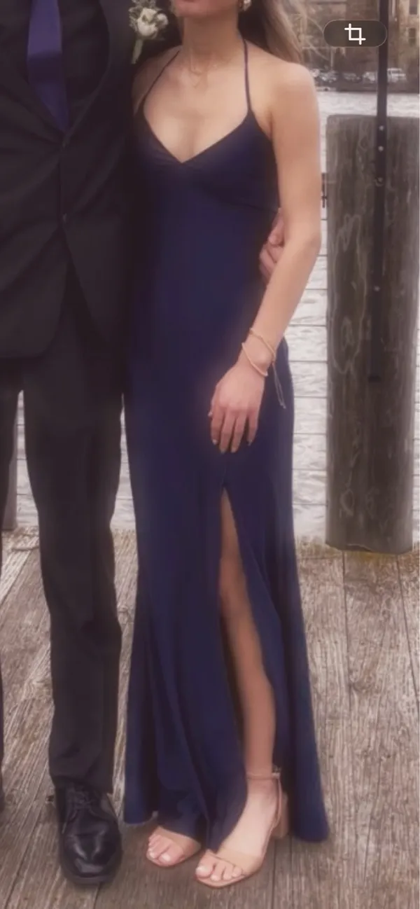 Windsor Navy Blue Dress - Image 3