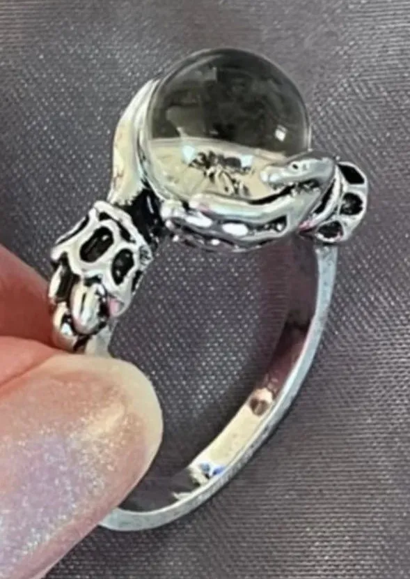Urban Outfitters Galaxy Horoscope Orb Ring - Image 2