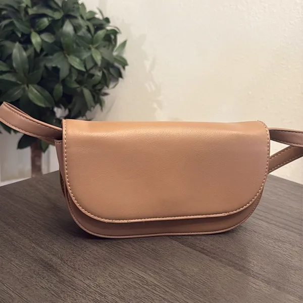 Melie Bianco Vegan Leather‎ Shoulder Bag Adjustable Strap - Image 5