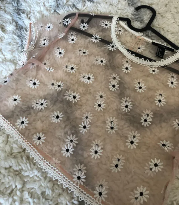 Forever 21 Mesh Tee - Image 3