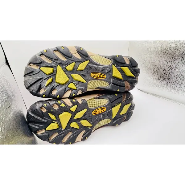 Keen Voyageur brown leather Hiking shoe all terrain rubber toe sneaker women 7.5 - Image 8