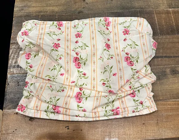NWOT Band of the Free Shabby Chic Floral Pattern Tube Top $58 MSRP - Image 2