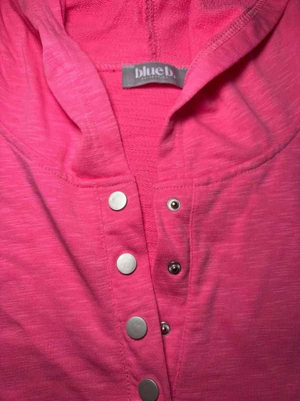 Pink sweater hoodie Size L - Image 2