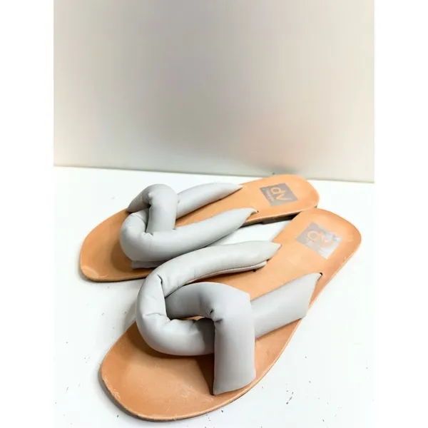 DV‎ Dolce Vita Sandals Womens Size 6.5 Blue Janae Slip On Flats - Image 3
