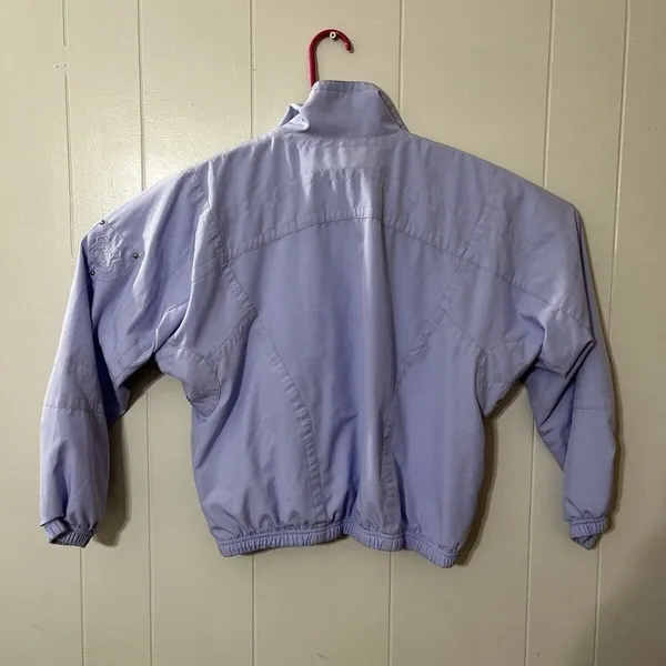 VINTAGE Kaelin Jacket Womens Purple Windbreaker Outdoors Ladies Size S/P EUC - Image 6