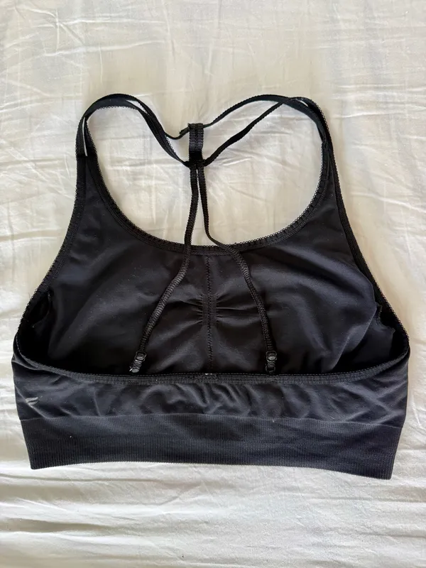 Fabletics Sports Bra Medium Black - Image 2